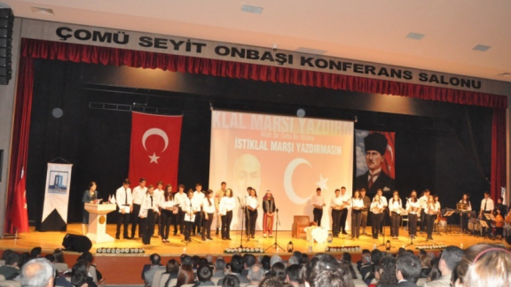 12 Mart İstiklal Marşının Kabulü ve Mehmet Akif Ersoyu Anma Günü Kutlandı