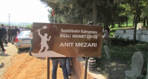 Seddülbahir Kahramanı Bigalı Mehmet Çavuş  Anıt Mezarı Başında Anıldı