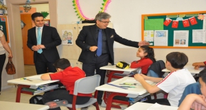 Özel Öğretim Kurumları Genel Müdürü Ömer Faruk Yelkenci Okullarımızı Ziyaret Etti