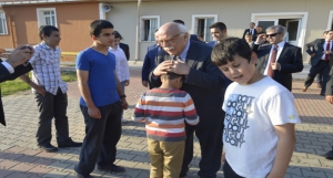Mill Eğitim Bakanı Nabi Avcı Anafartalar Özel Eğitim Meslek Lisesine Başsağlığı Ziyaretinde Bulundu