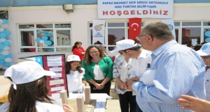 Kepez Mehmet Akif Ersoy Ortaokulu  TÜBİTAK Bilim Fuarı Açıldı