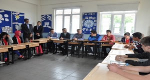 Vali Ahmet Çınar Yenice Çal Ortaokulunu ziyaret etti