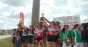Okullar Arası Türkiye  Bisiklet Şampiyonasından Madalyalarla Döndüler