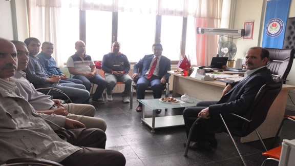 İl Milli Eğitim Müdürü Zülküf Memiş EĞİTİM-BİR-SEN Çanakkale Şubesini Ziyaret Etti