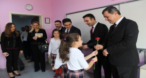 İl Kültür ve Turizm Müdürlüğü Tarafından Mustafa Kemal İlkokulu Öğrencilerine Atatürk Kitabı Hediye Edildi