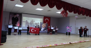 Özlem Kayalı İlkokulu Öğrencileri de Atatürkü Sevgi, Saygı ve Özlemle Andı