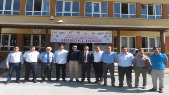 Şemsettin Fatma Çamoğlu Ortaokulu  TÜBİTAK 4006 Bilim Fuarı Açıldı